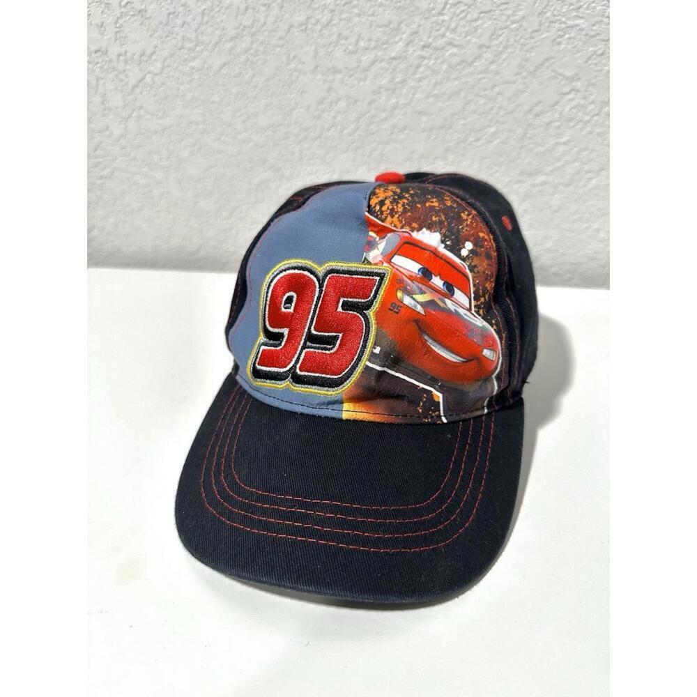 Disney Pixar Cars Boys Snapback Hat Lightning McQueen Multicolor 95 Adjustable